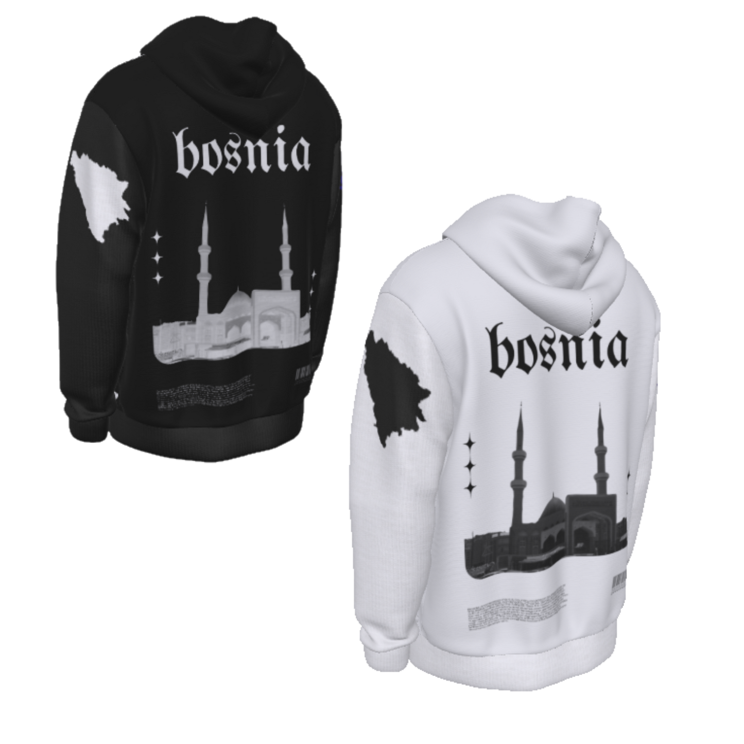Bosnia Heritage Hoodie