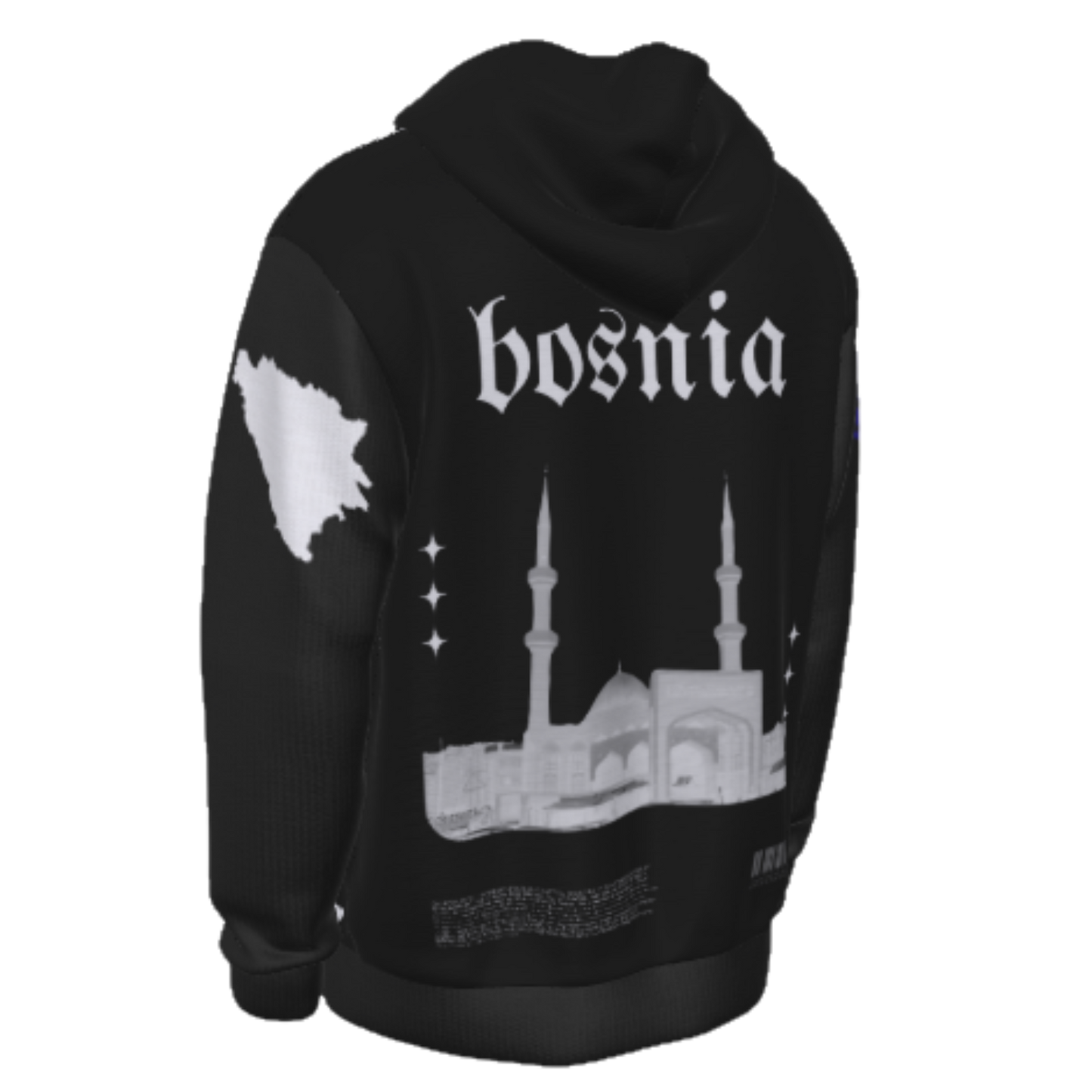 Bosnia Heritage Hoodie