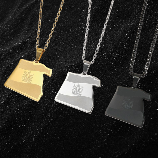Egypt Map Necklace