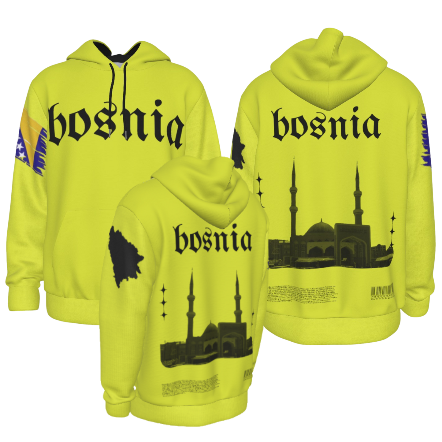 Bosnia Heritage Hoodie