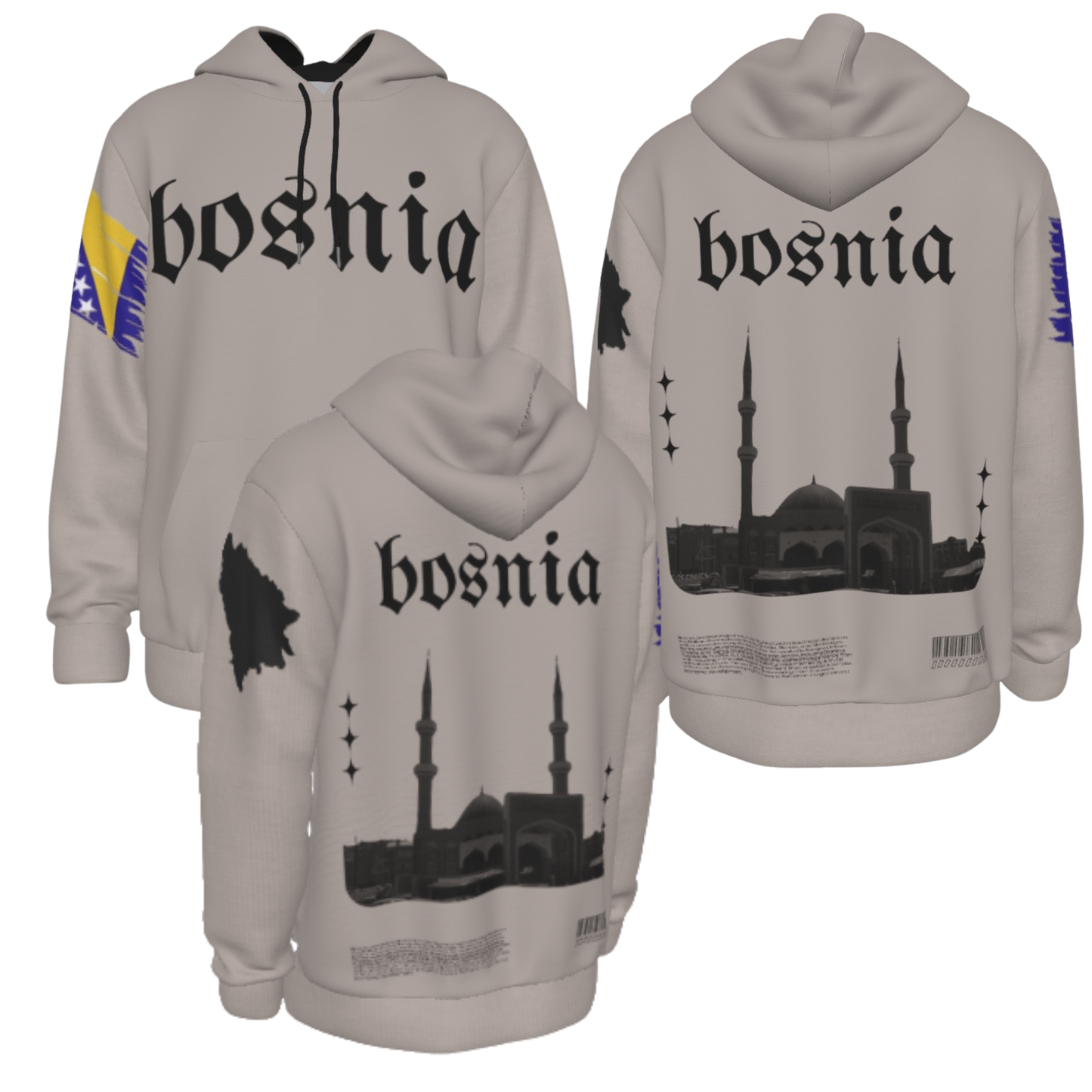 Bosnia Heritage Hoodie