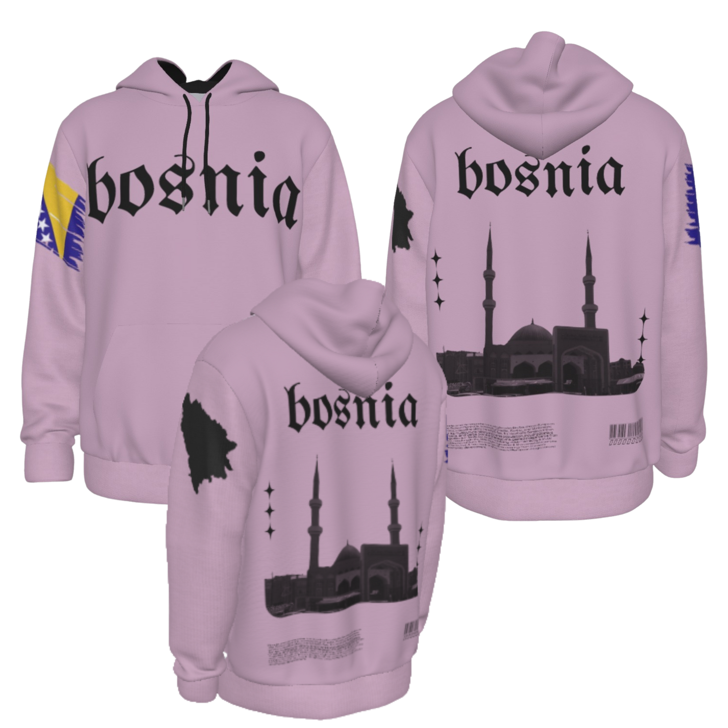 Bosnia Heritage Hoodie