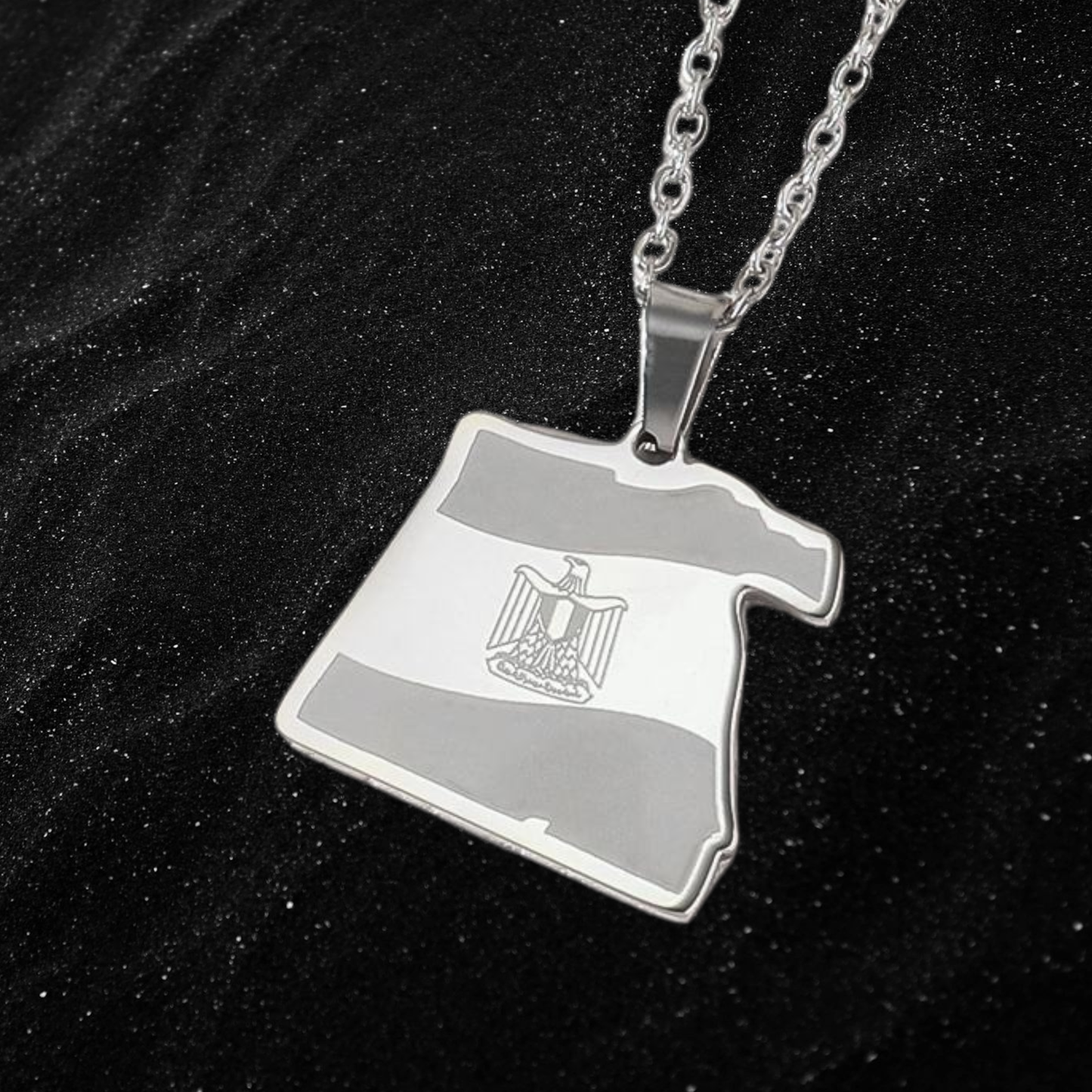Egypt Map Necklace