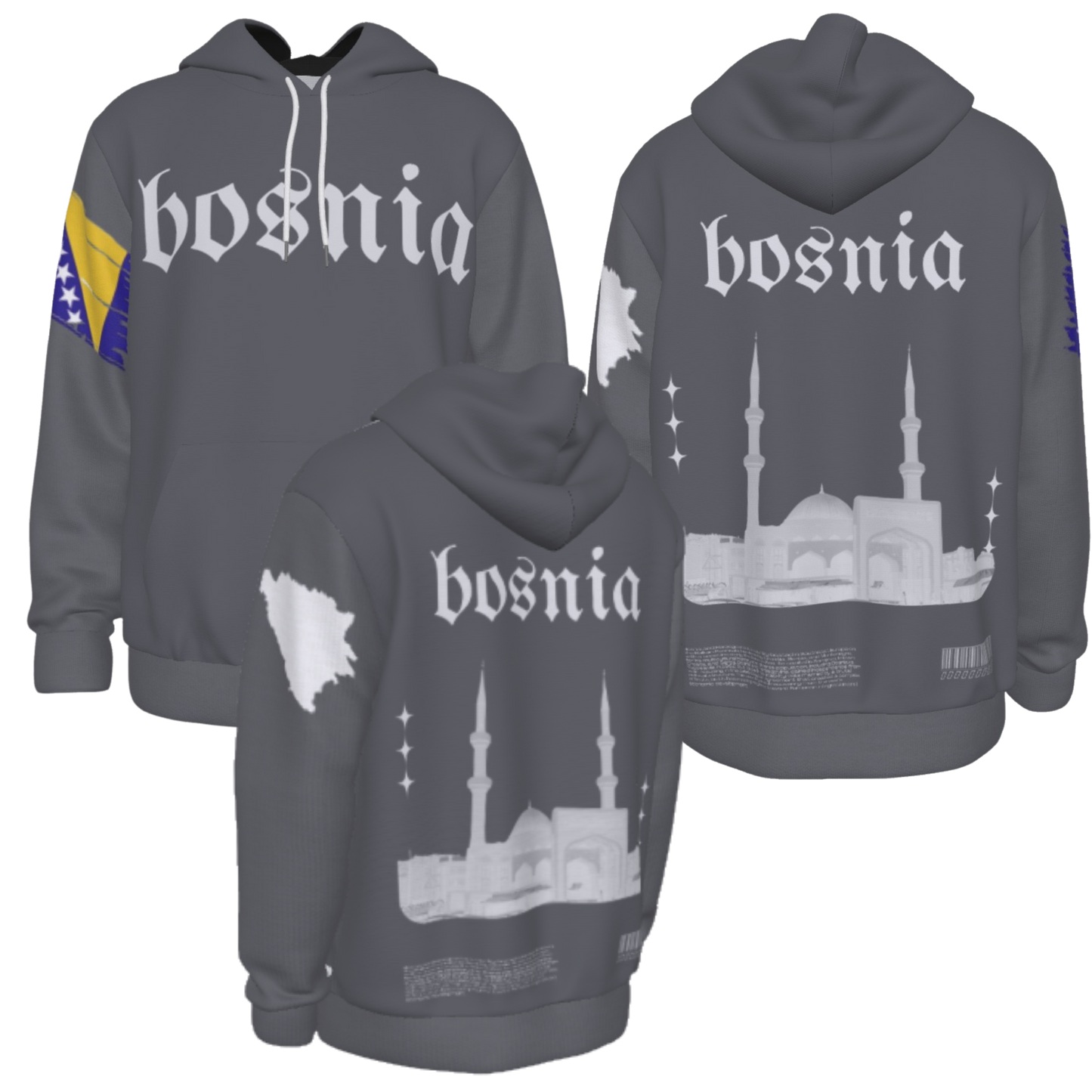 Bosnia Heritage Hoodie
