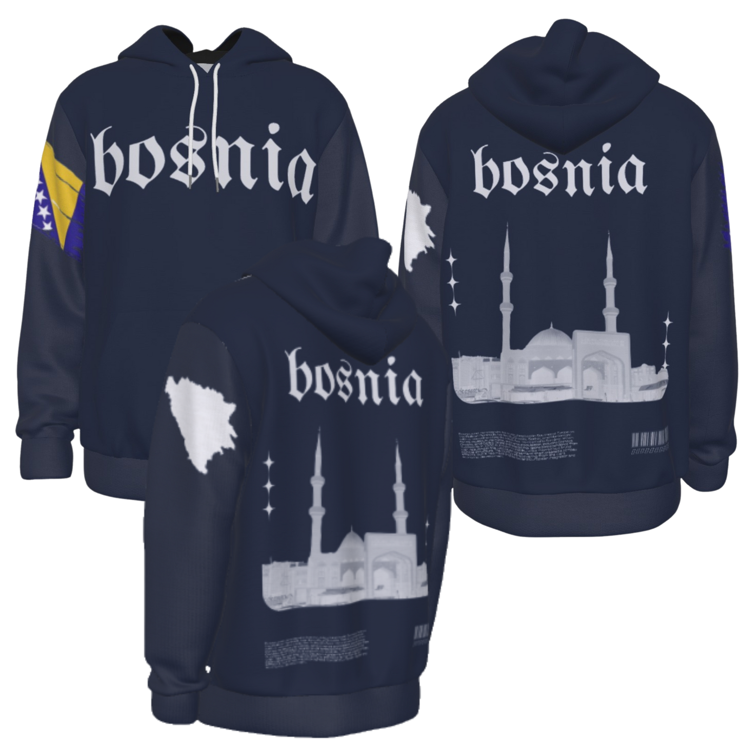 Bosnia Heritage Hoodie