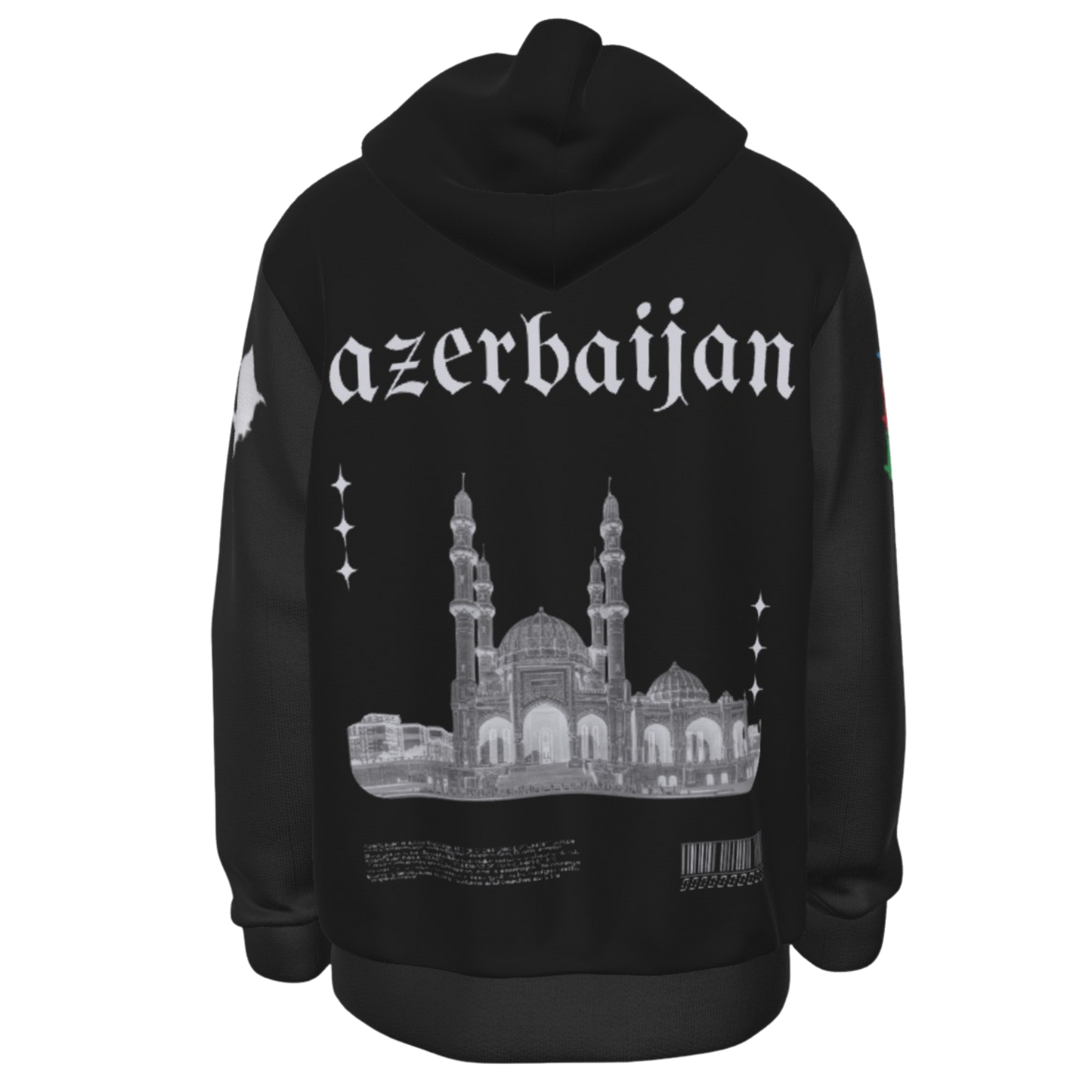 Azerbaijan Heritage Hoodie