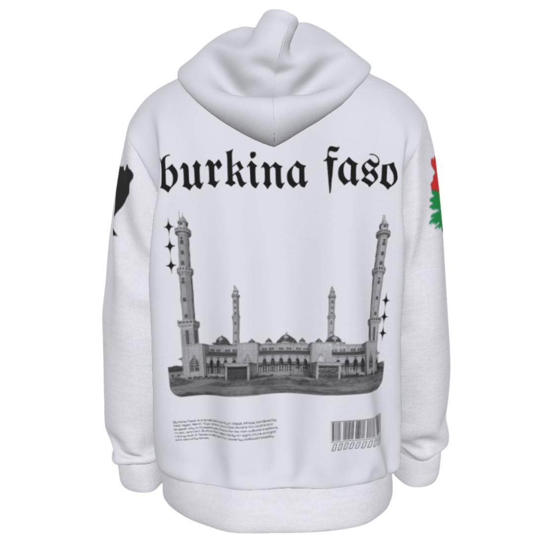 Burkina Faso Heritage Hoodie