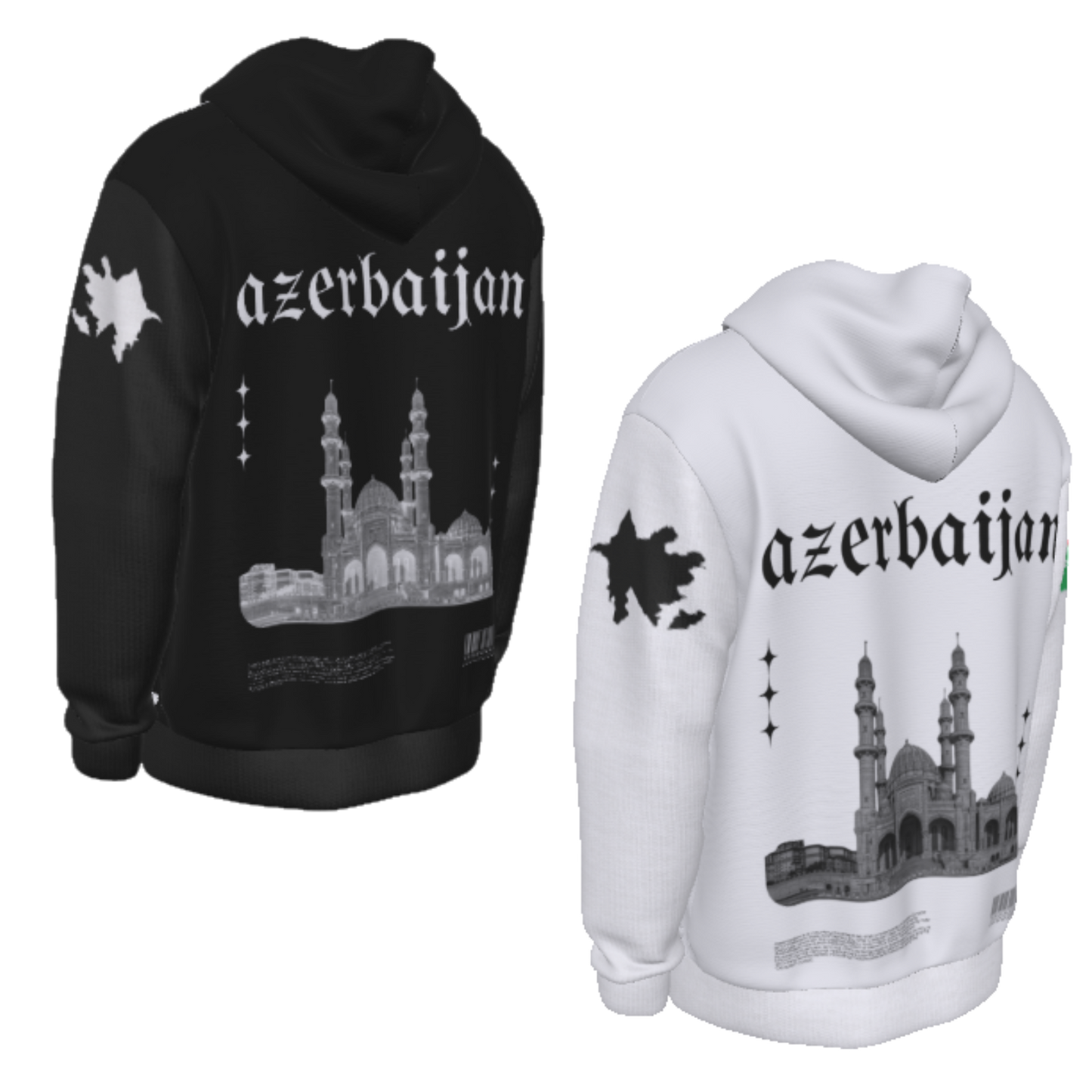 Azerbaijan Heritage Hoodie