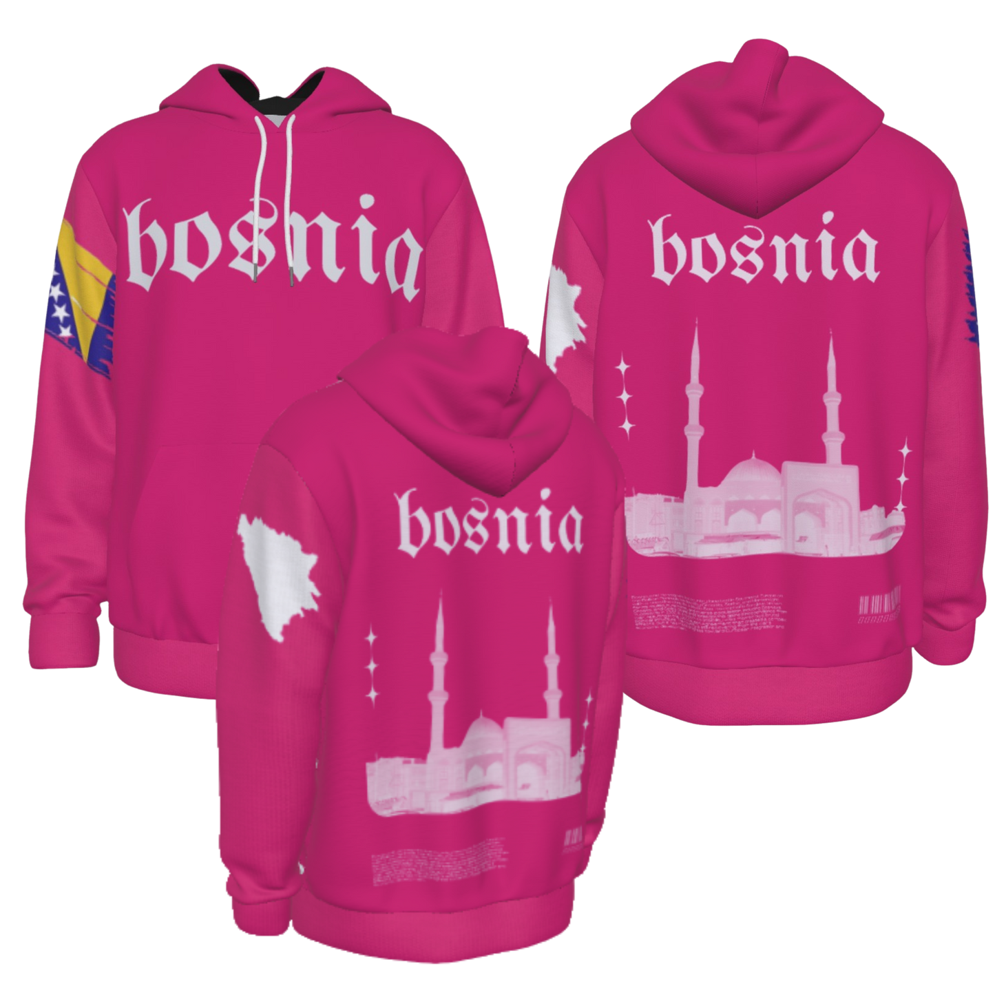 Bosnia Heritage Hoodie