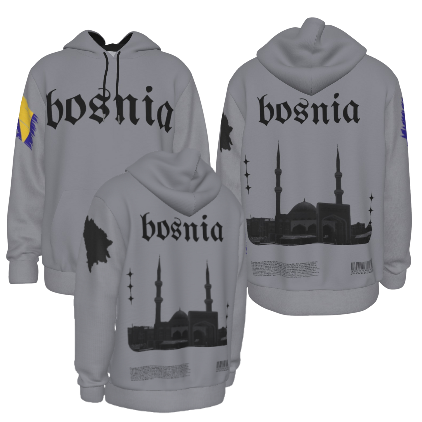 Bosnia Heritage Hoodie