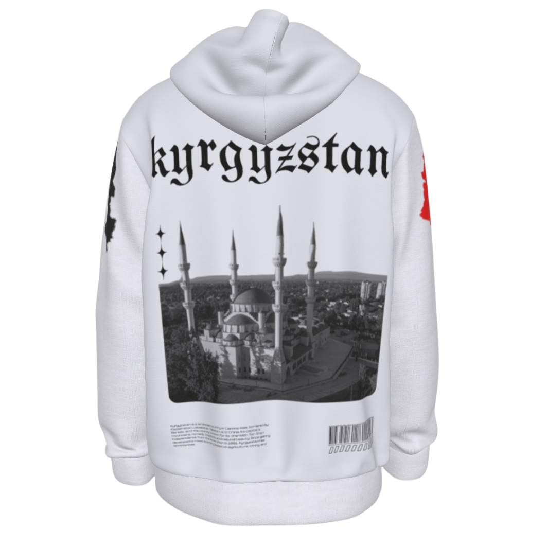 Kyrgyzstan Heritage Hoodie