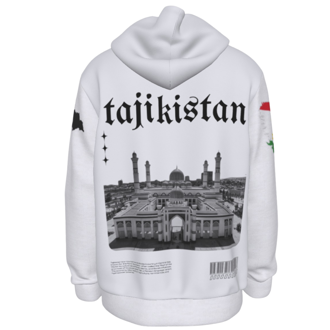 Tajikistan Heritage Hoodie