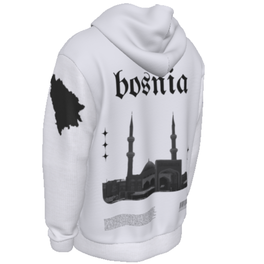 Bosnia Heritage Hoodie
