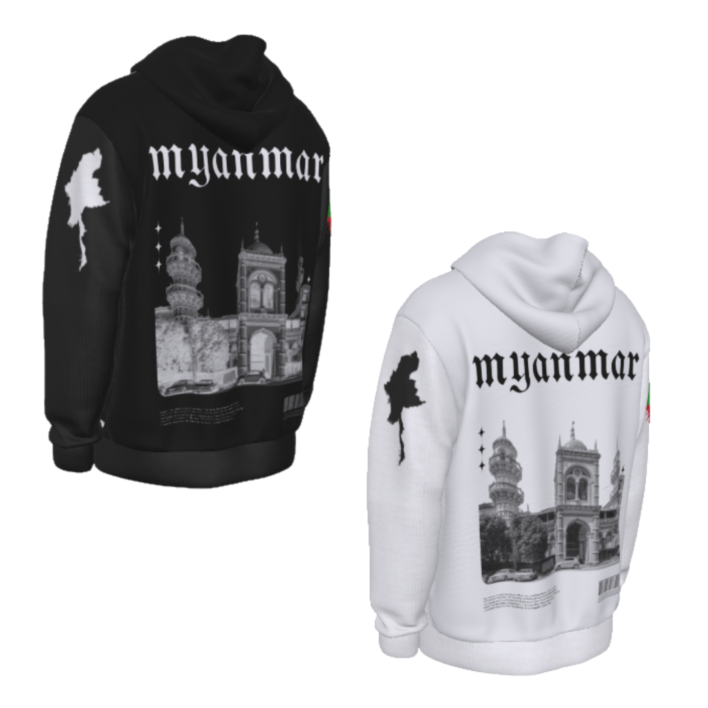 Myanmar Heritage Hoodie