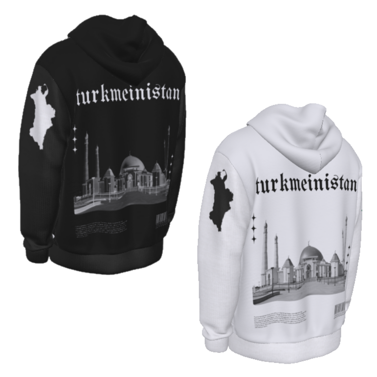 Turkmenistan Heritage Hoodie
