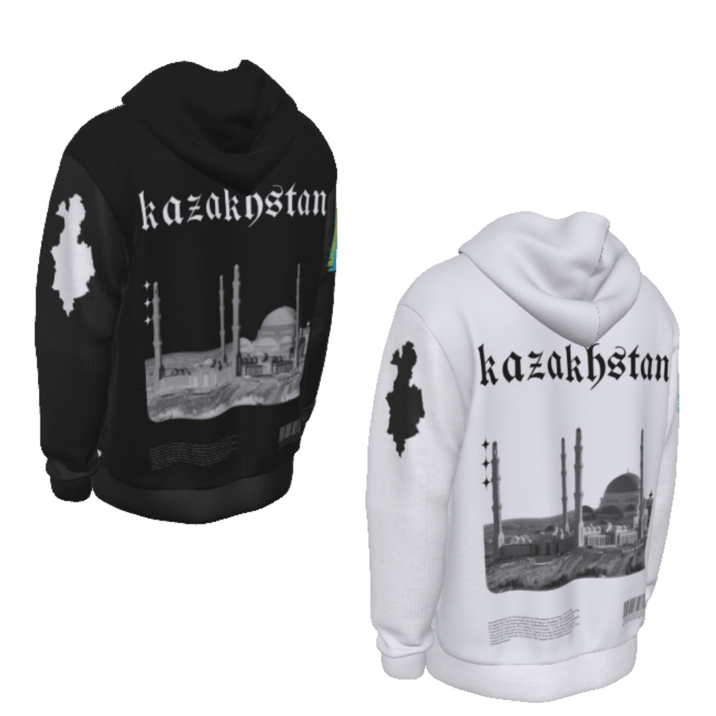 Kazakhstan Heritage Hoodie