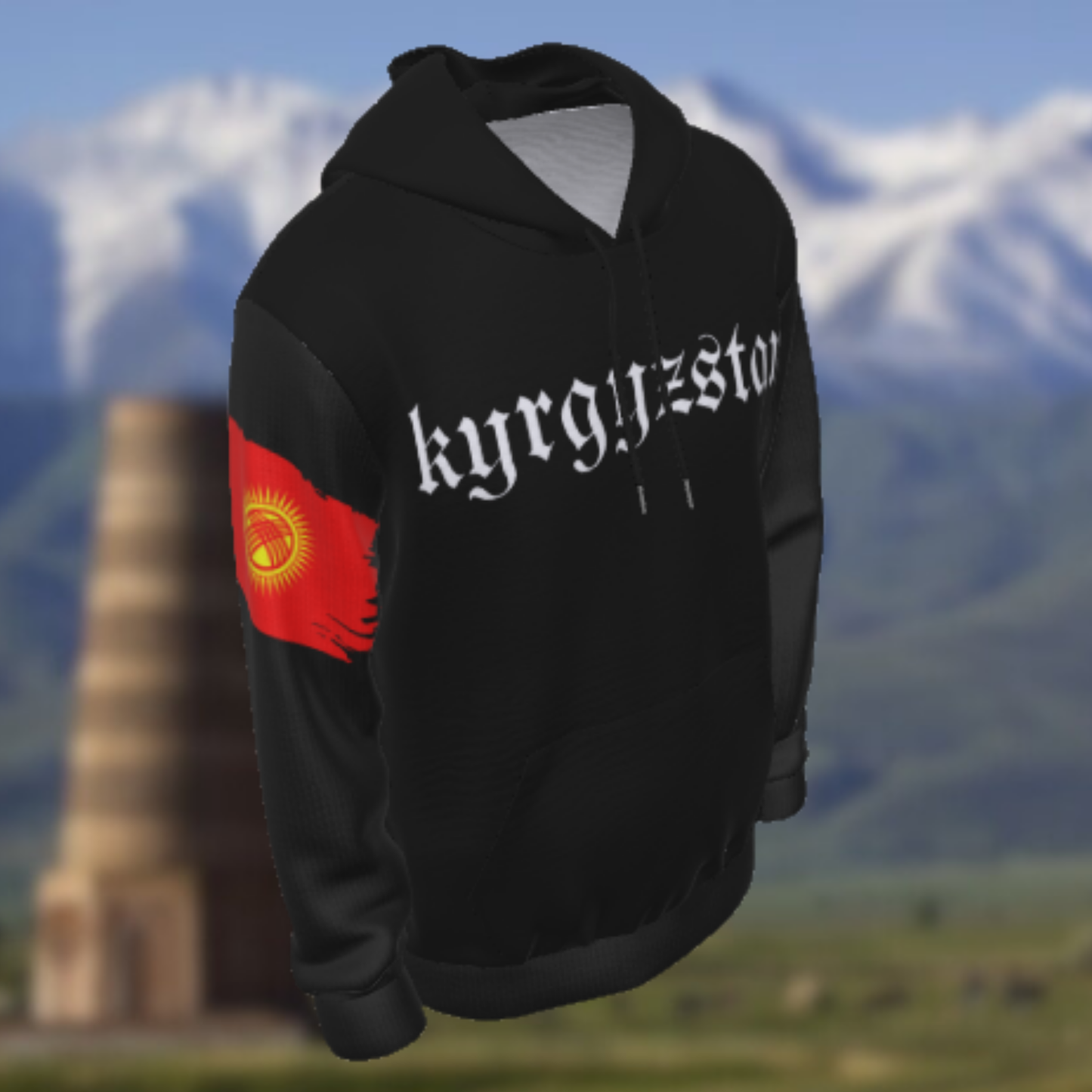 Kyrgyzstan Heritage Hoodie
