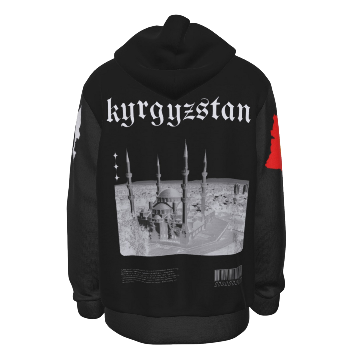 Kyrgyzstan Heritage Hoodie