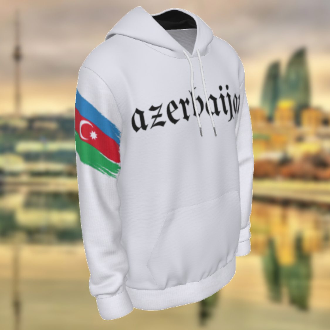 Azerbaijan Heritage Hoodie